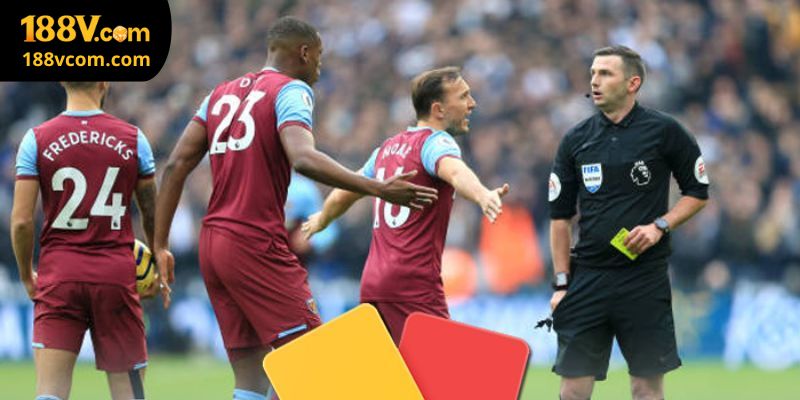 Cược kèo thẻ phạt siêu hấp dẫn tại nhà cái 188v